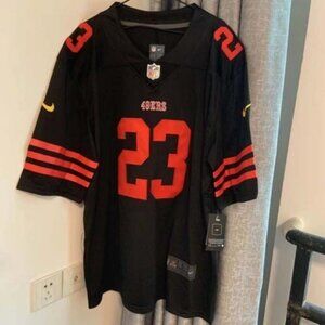 San Francisco 49ers Christian McCaffrey #23 Black Jersey